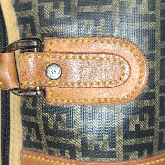 RARE~FENDI ZUCCA~SPEEDY SIZE - Picture 12 of 16